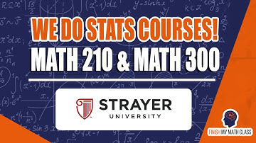 MAT 210, MAT 300 Stats Answers Strayer University: FinishMyMathClass.com