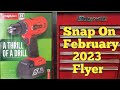 Snap on tools february 2023 hot tools flyer by shaners mechanic life