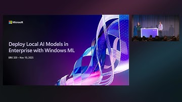 Deploy Local AI Models in Enterprise with Windows ML | BRK329