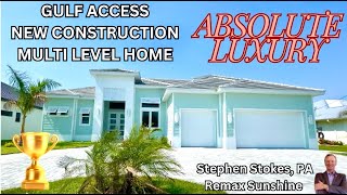 MULTI LEVEL GULF ACCESS 2024 NEW CONSTRUCTION | CAPE CORAL, FL