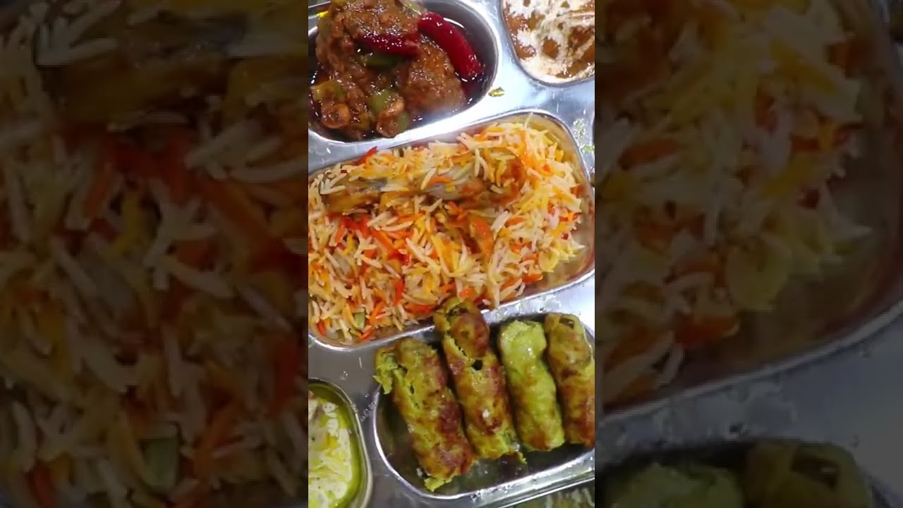 9 Non Veg Items Platter With 5 Rumali Roti #shorts | Food Fatafat