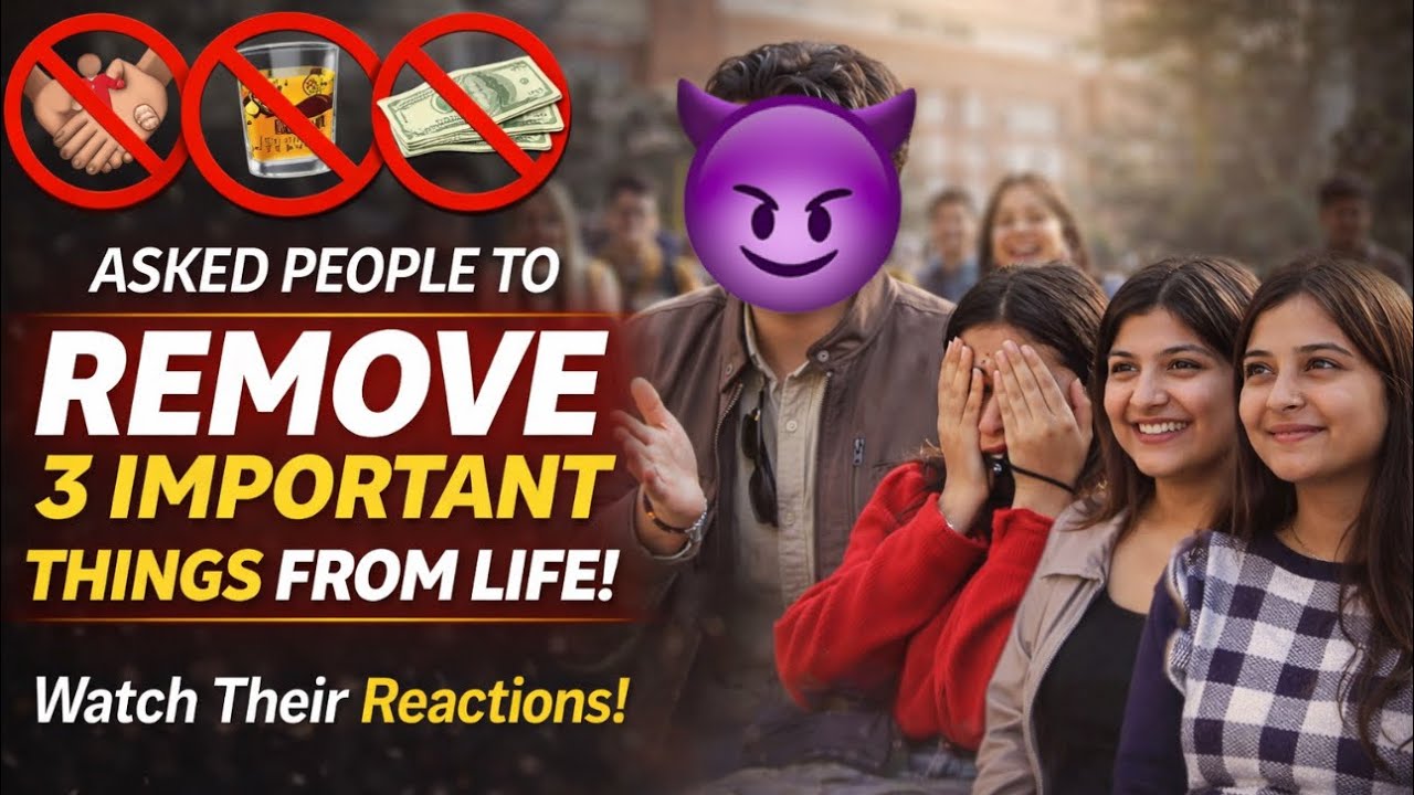 Remove 3 important things From life 😨| Viralhood | cgc university vlogs