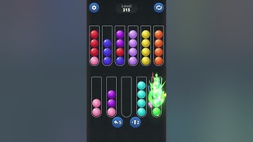 Ball Sort by Infinite Joy: Levels 314, 315