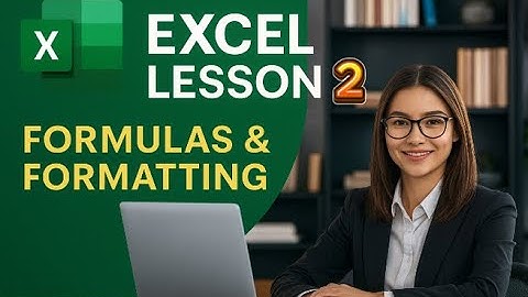 Excel Lesson 2 – Explore the Interface and Enter Your First Data