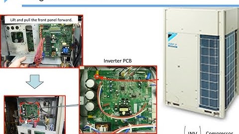 Daikin VRV troubleshooting error Codes L5 L8 and L9