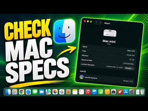 How to Check Your Mac Specs