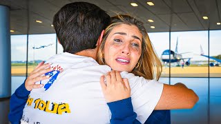 Thumbnail for Saying Goodbye to Her Little Brother for Good! *emotional*