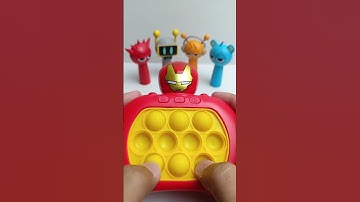 Satisfying Squid Game song By Pop It Ironman With Sprunki Incredibox #shorts #popit #sprunki