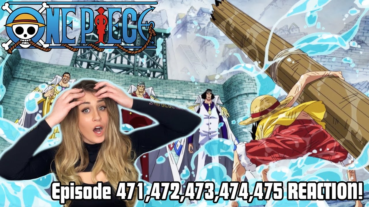 Shanks Ends The War One Piece Episode 486 487 4 4 Reaction Youtube