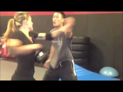 Serinda Swan fight training