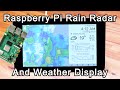 Raspberry Pi Rain Radar & Weather Dashboard image