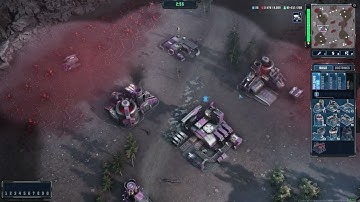 Tempest Rising Demo - 1v1 vs Hard AI - GDF vs DYN - [2] Altitude