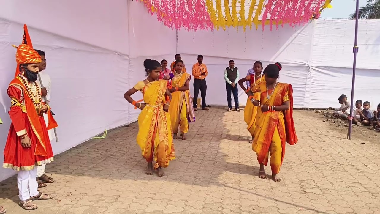 झुलवा पाळणा बाळ शिवाजीचा नृत्य..#zpschooljopul #मराठीशाळा #शिवजयंती 