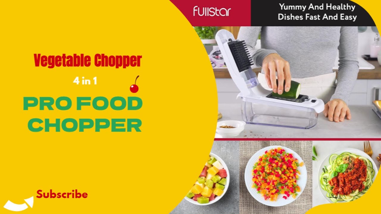 Introducing the Fullstar Vegetable Chopper — Spiralizer Vegetable