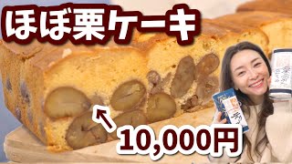 【1本1万】ほぼ栗のケーキがすご過ぎる！！【しっとり】