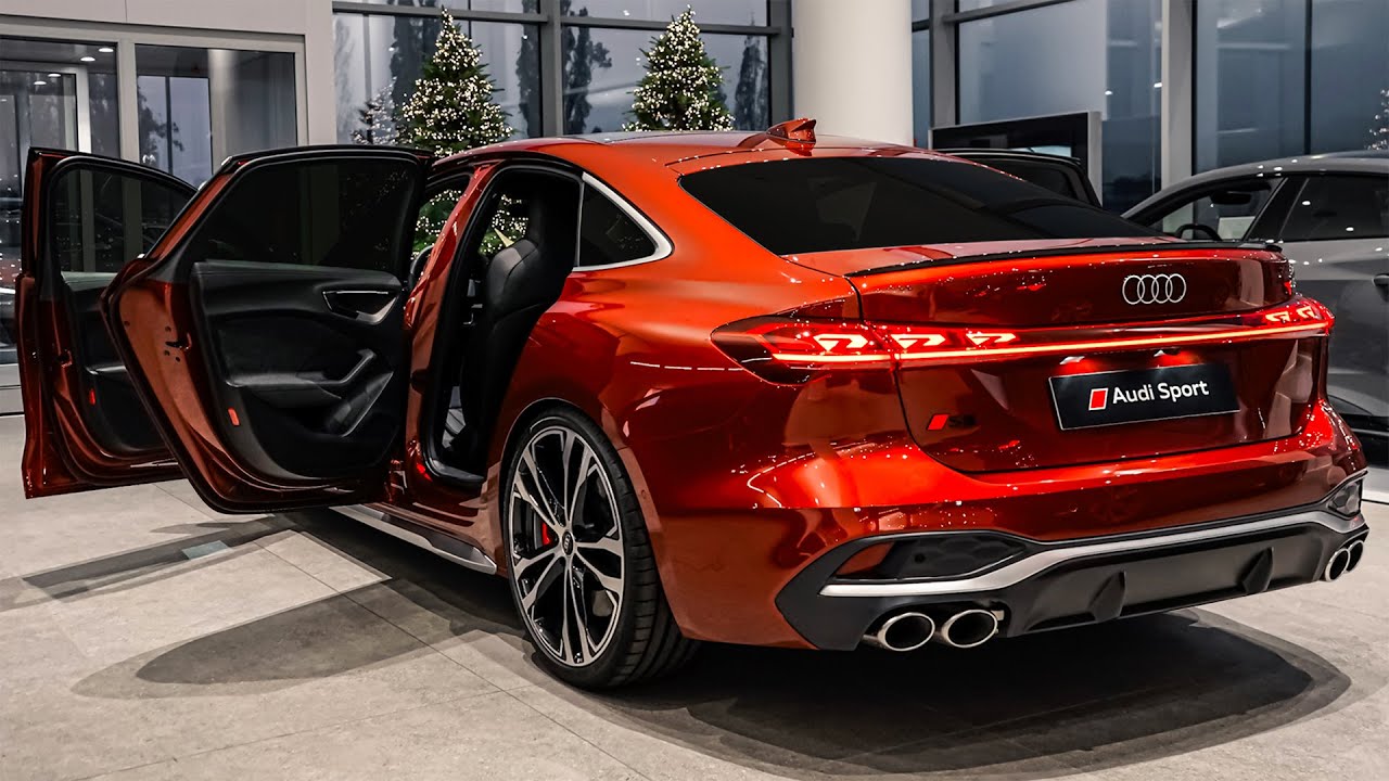 New S5 Rear NEW 2025 Audi S5 - Interior & Exterior Walkaround - YouTube