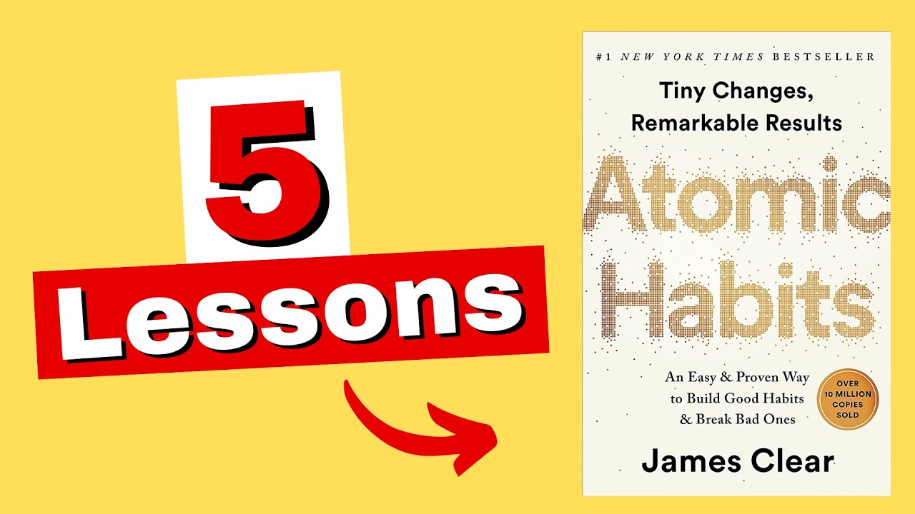 Atomic Habits Book Summary (5 LESSONS) 