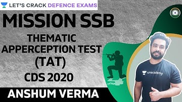Thematic Apperception Test (TAT) [Part-2] | Mission SSB 2020 | Target CDS/CAPF/NDA/AFCAT 2020-2021