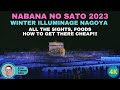 Nabana no sato japans biggest illumination in nagoya 2023