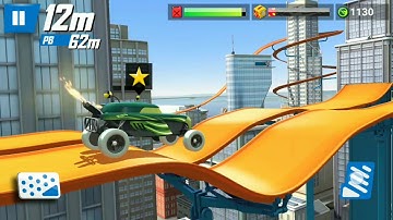 Hot Wheels: Race Off - Gameplay Walkthrough Part 1 - Levels 1-2 (iOS, Android)
