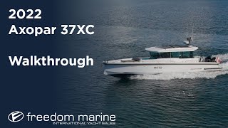 Explore in Style: The Axopar 37 XC Brabus Trim Takes Luxury Offshore - SOLD!