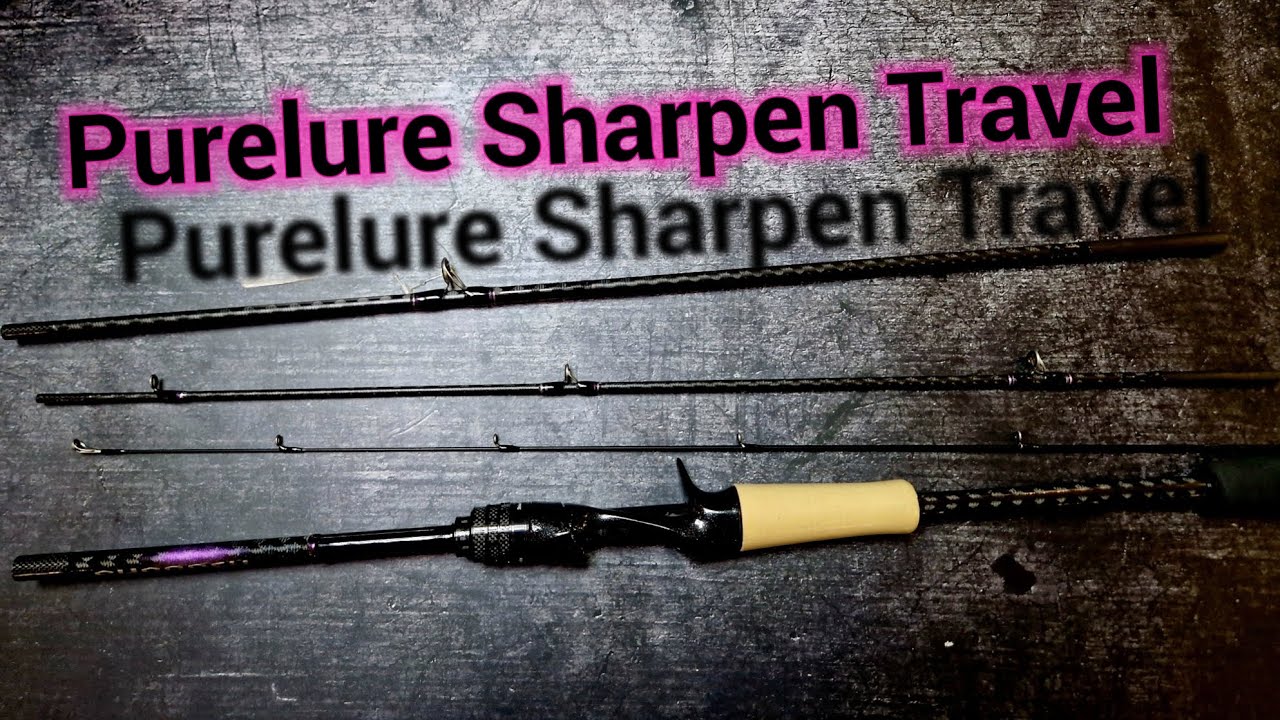 Purelure Sharpen Travel Edition - Die Reiserute für unterwegs 🎣🏝✈️