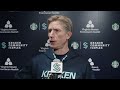 Practice Sound | Coach Hakstol - Mar. 11, 2024