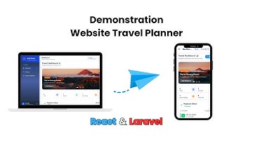 Website Travel Planner | Laravel & MySQL | Full Demo & Database