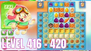 Candy Crush Jelly Saga Level 416 - 420