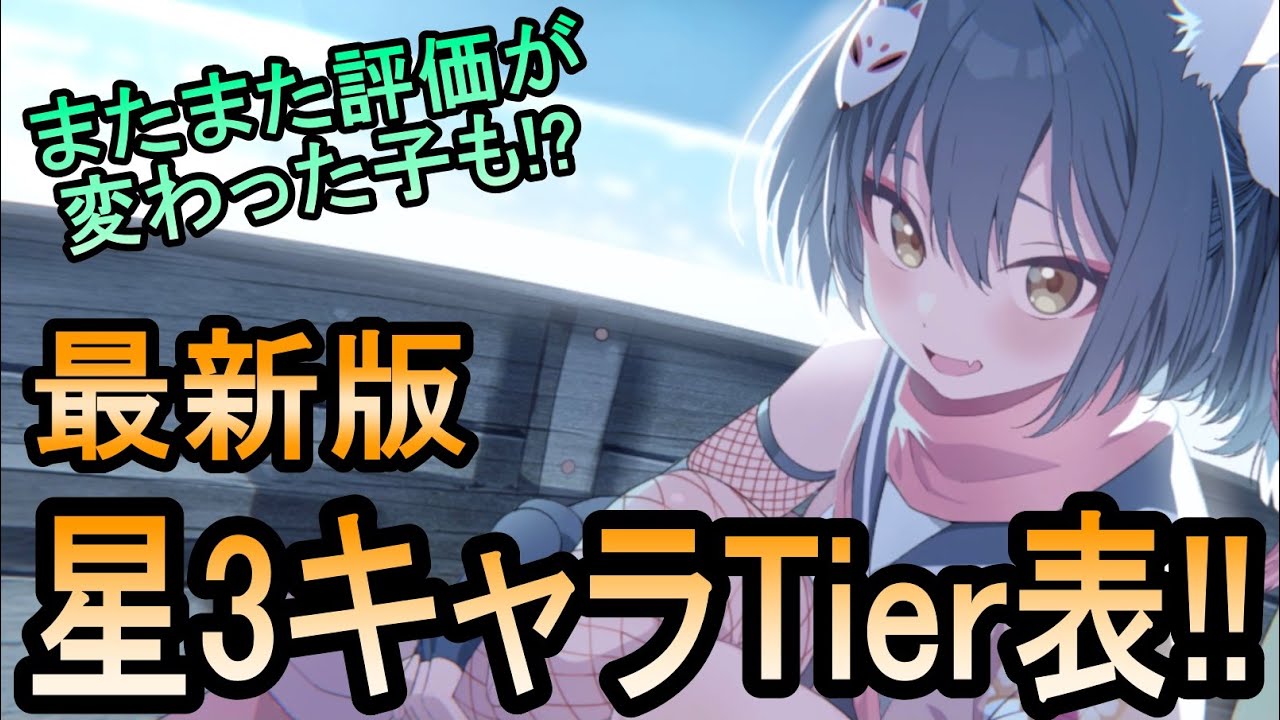 Tier ブルー アーカイブ ブルー アーカイブ