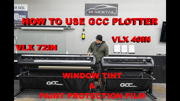 How To Use Your GCC Plotter