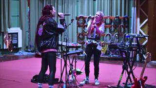 Video thumbnail of "Grimes & Hana - Flesh Without Blood (Live BBC Radio 1)"