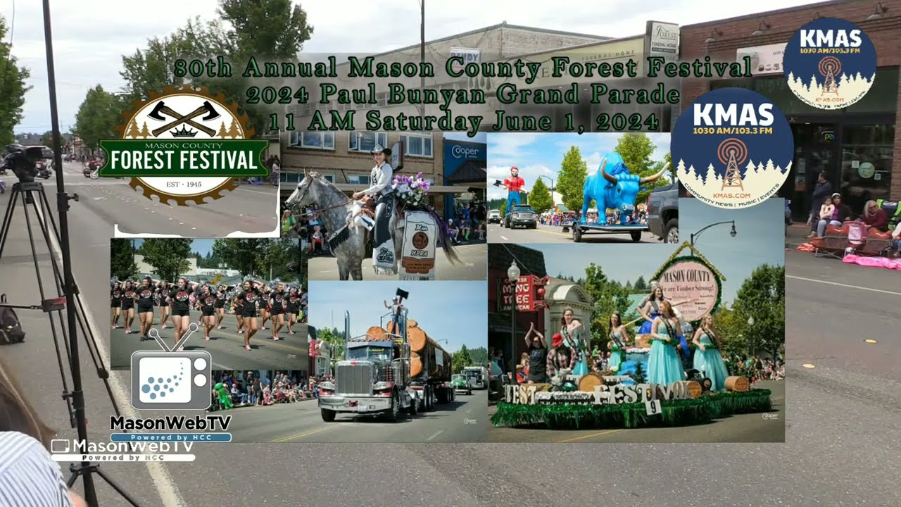 2025 Forest Festival Paul Bunyan Grand Parade YouTube