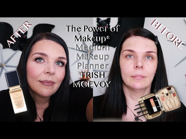 Perfect makeup using Trish McEvoy Medium Makeup Planner❤️ 