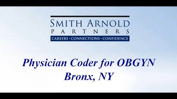 Physician Coder for OBGYN (CLOSED) | Smith Arnold Partners