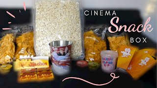 Cinema Treat Box - Popcorn And Snacks For Lockdown Movie Night