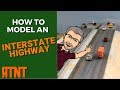 How To Build A Highway Model For A Model Railroad Layout