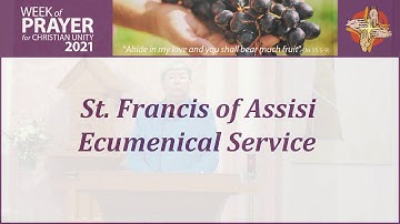 Week of Prayer for Christian Unity Service - Part 1