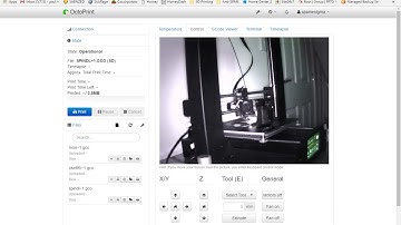 OctoPrint - Wanhao Duplicator i3 plus
