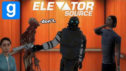 This game is chaos. | GMod Elevator: Source