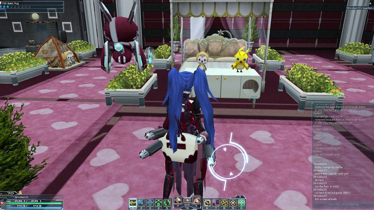 PSO2 Room Design 11 SFB Simple Fast Beautiful
