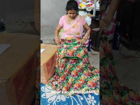 🥳 Georgette lehenga blouse 🥳9494528848