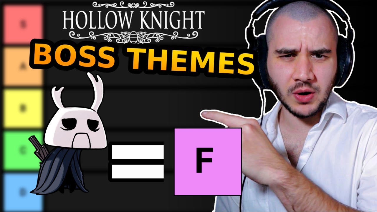 Game Composer Ranks ALL HOLLOW KNIGHT BOSS THEMES