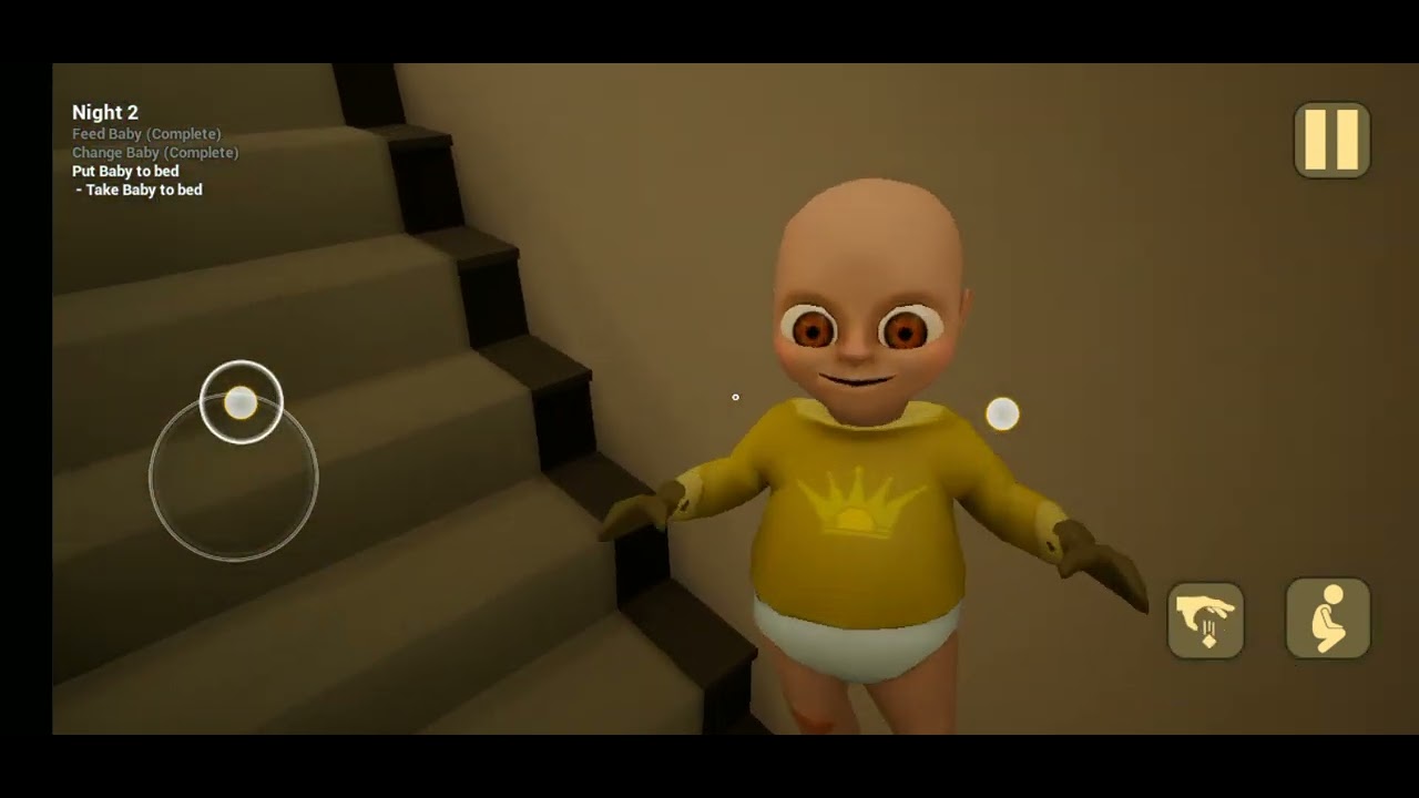 the baby yellow..... he is horror game YouTube