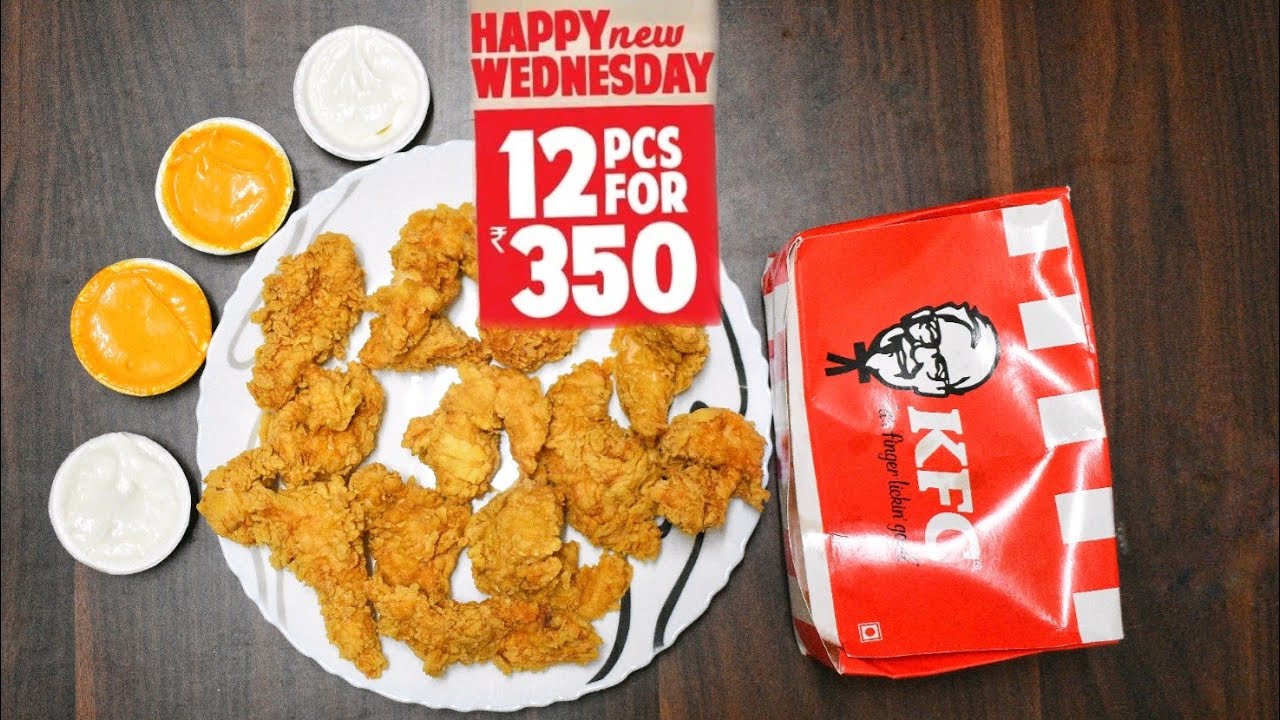 KFC Wednesday Stripes Bucket @ 350 ₹ |KFC chicken | Haran