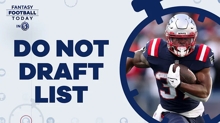 DO NOT DRAFT THESE PLAYERS IN FANTASY! AVOID THESE...
