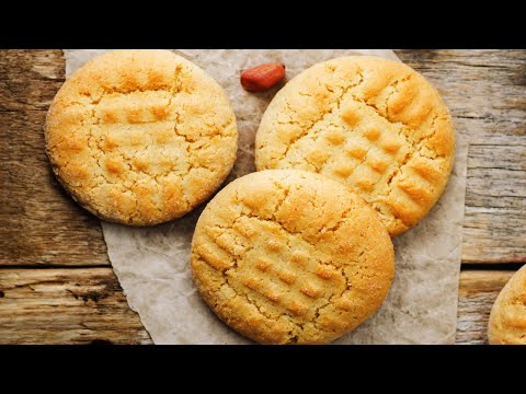 Easy 3 Ingredient Peanut Butter Cookies - Amazingly Simple And Delicious!!