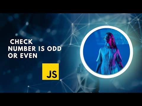 JavaScript program to check number is odd or even