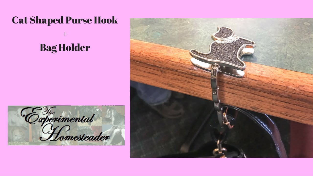 How to Use a Purse Hook! 
