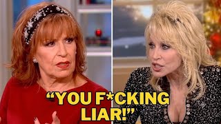 Dolly Parton HUMILIATES Joy Behar LIVE On The View After Heated Argument